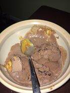 Another bowl of chocolate truffle ice cream