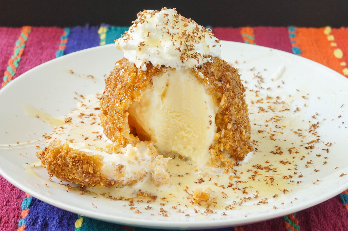 Fried ice cream Ice Cream Wiki Fandom