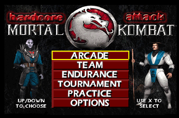 Mortal Kombat 4 Hardcore attack v0.9 [PSX] - Mortal Kombat Secrets