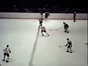  opens the scoring, Game 3 of the , May 12, 1974.