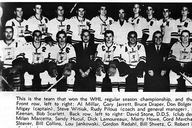 Salt Lake Golden Eagles 1972 Western Hockey League