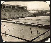 Harvard Stadium - 1910 Hockey (Hi-Res)