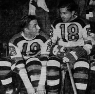 Terry Reardon and Gordie Bruce were called up in December 1940.