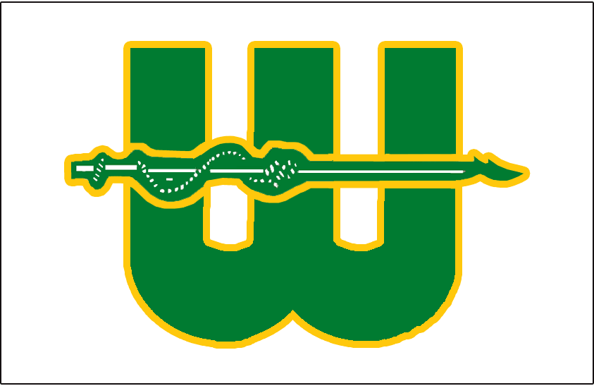 Hartford Whalers Primary Logo - National Hockey League (NHL