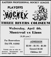 Semi Final @ Trois Rivieres