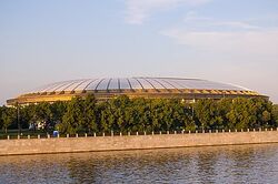 The final game at the  in  was played at the . It was attended by at least 50,000 people, a tournament record until 2010.