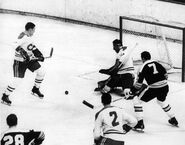 Phil Esposito scored 4 goals on brother Tony in December 1968.
