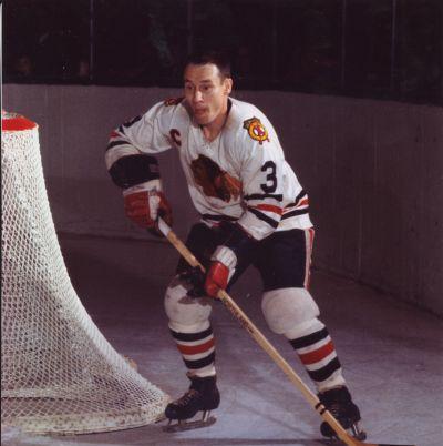 6. Pierre Pilote  Blackhawks, Hockey players, Chicago blackhawks