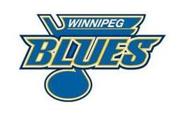 Winnipeg Blues logo (2010-19)