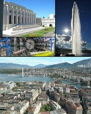 A montage of Geneva.