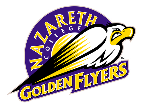 Men's Champion Purple Nazareth College Golden Flyers Est. Date