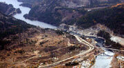 A view of Castlegar.