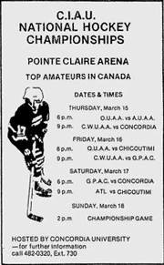 1979 University Cup Game Ad