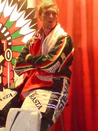 Ari Ahonen, finish icehockeygoalkeeper
