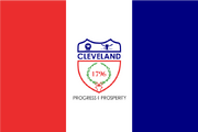 The Cleveland, Ohio flag.