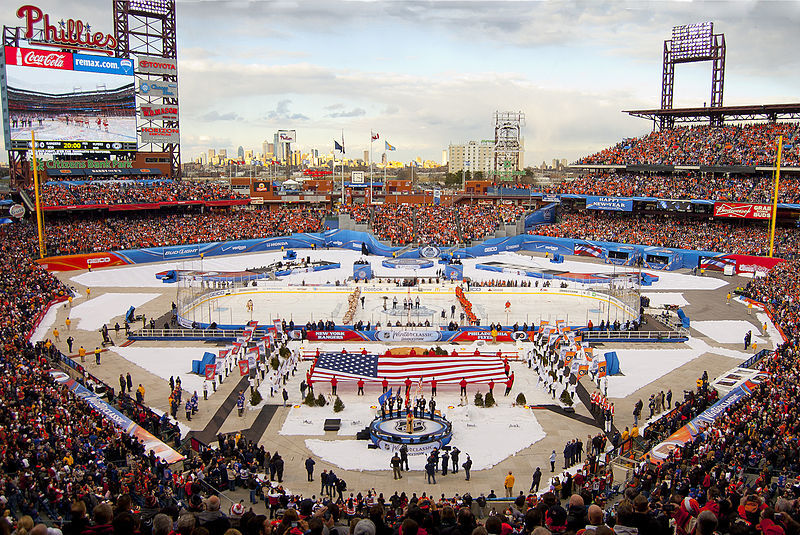 Outdoor NHL games Ice Hockey Wiki Fandom