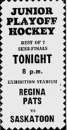 69-70SJHLSFReginaGameAd.jpg (16 KB) Semi Final @ Regina