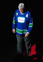 Pat Quinn was the head coach of the Canucks for five seasons.