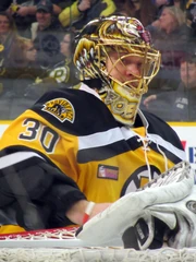 Khudobin with the Providence Bruins in 2012
