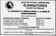 Division Semi Final @ Moncton