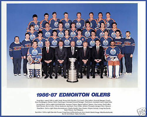 1986-87 Paul Coffey Edmonton Oilers Stanley Cup Finals Game Worn Jersey -  Last Ever Oilers Jersey - Stanley Cup Winning Season - Photo Match - Video  Match