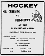 Pre-season @ Shawinigan