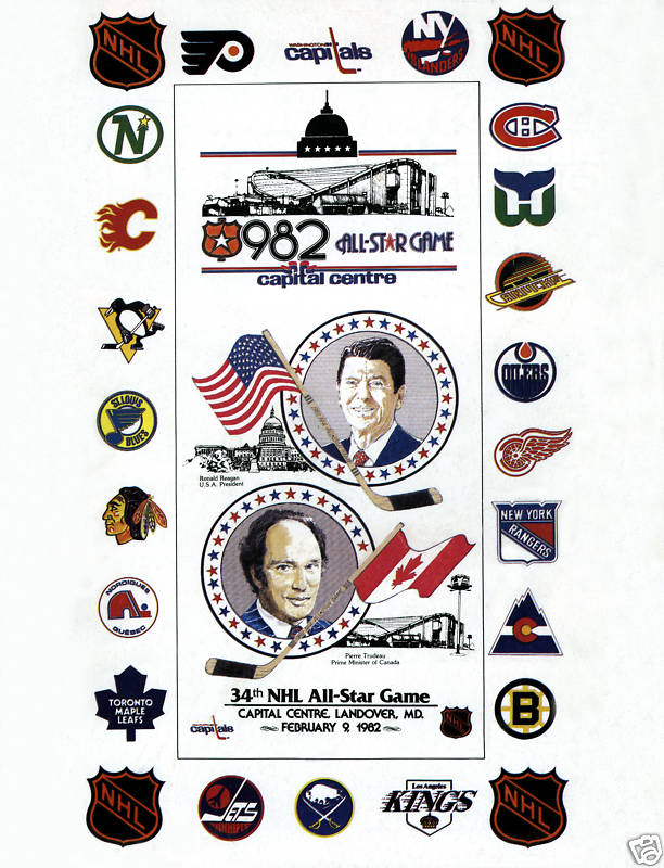 CS41535822 :: 1985 CALGARY NHL ALL-STAR GAME PROGRAM - CAPITAL