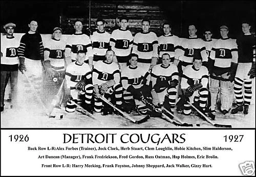detroit cougars hockey jersey