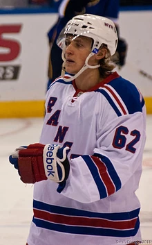 Hagelin as a Ranger.
