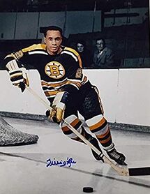 willie o'ree, 1961: scored that one for the whole town of fredericton