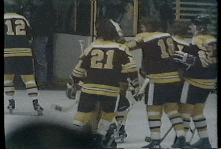 1973-74 Derek Sanderson/Bobby Schmautz Bruins Game Worn Jersey