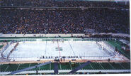 The Cold War, held November 6, 2001 at Spartan Stadium, had the highest ever attendance of an ice hockey game at that time.