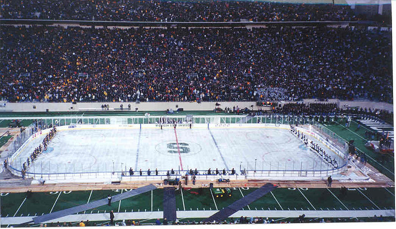 Outdoor NHL games, Ice Hockey Wiki