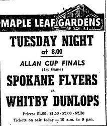 56-57AllanCupTorontoGameAd.jpg (48 KB) @ Toronto