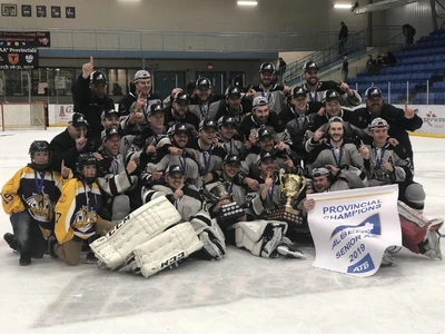 2019 Alberta Senior AA champions Morinville Kings