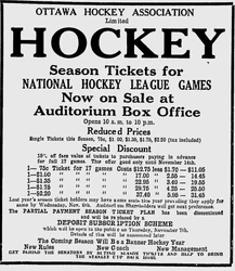 Season Tickets