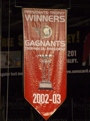 Banner at Scotiabank Place
