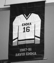 Emma's retired number with 