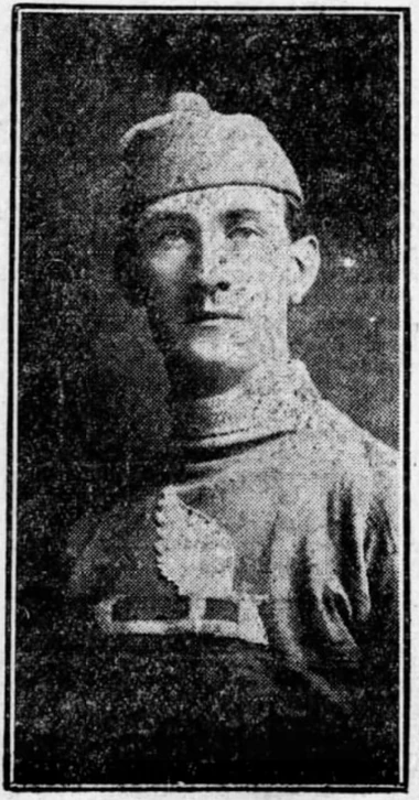 Jack Twaddle of the Amherst Ramblers in the Aberdeen Rink from the early 1900's