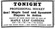 Pre-season exhibition