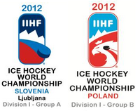 2012 IIHF World Championship Division I Logo