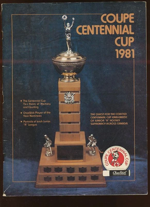1981 Centennial Cup Ice Hockey Wiki Fandom
