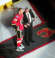 Jarome Iginla silver stick