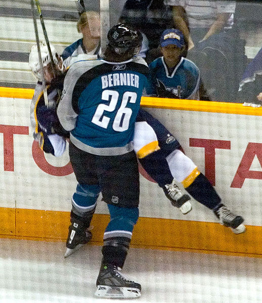 Right wing Sean McMorrow of the Buffalo Sabres skates on the ice