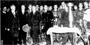 44SCupMontreal.jpg (31 KB) The Canadiens are awarded the Cup.