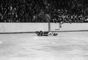 After  broke  nose, a bench clearing brawl broke out, November 5, 1967.