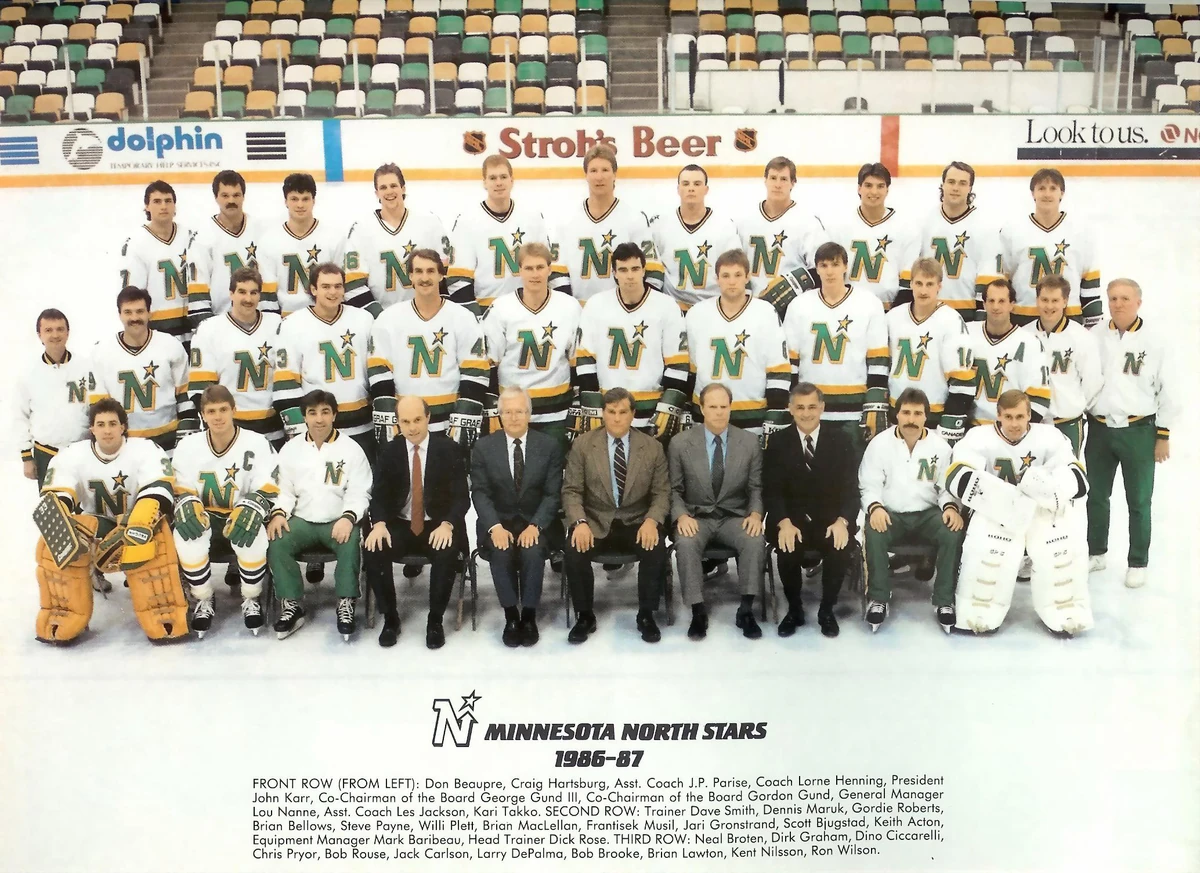 198687 Minnesota North Stars season Ice Hockey Wiki Fandom