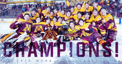 2018 WCHA Women's Champions Minnesota Golden Gophers