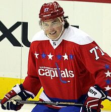 Oshie with the  in 2015.