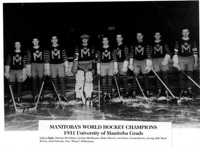 1931 U of M Grads
World Champions